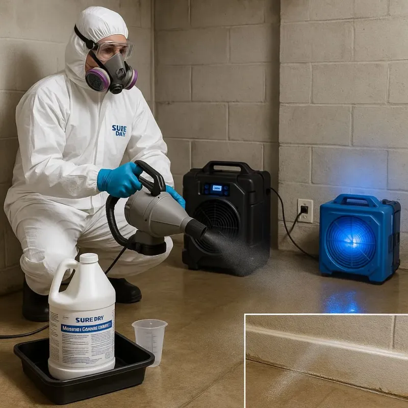 Sanitization and Odor Removal process in Camden County, NJ