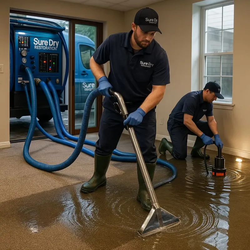 Water Extraction and Removal process in Camden County, NJ